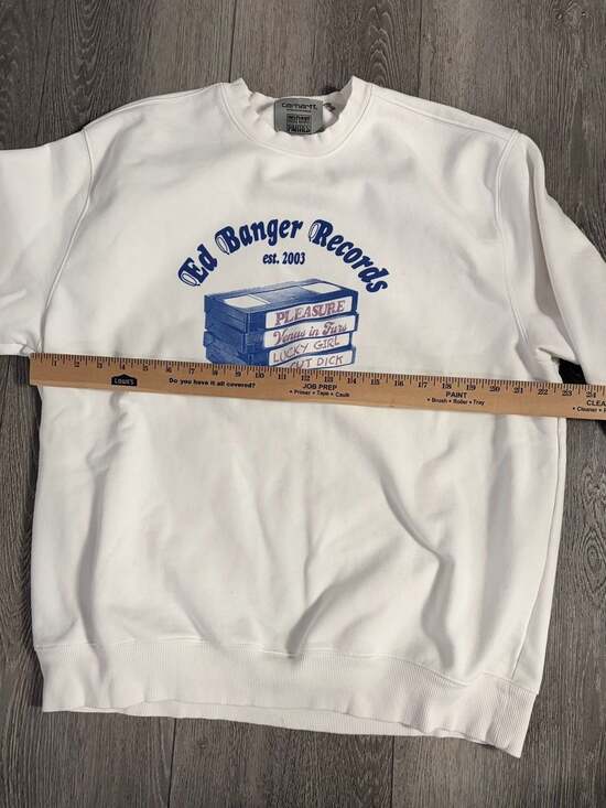 Rare Carhartt WIP Limited Edition Ed Banger Records Crewneck XL - Picture 3 of 5